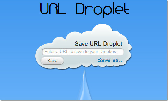 URL-Droplet